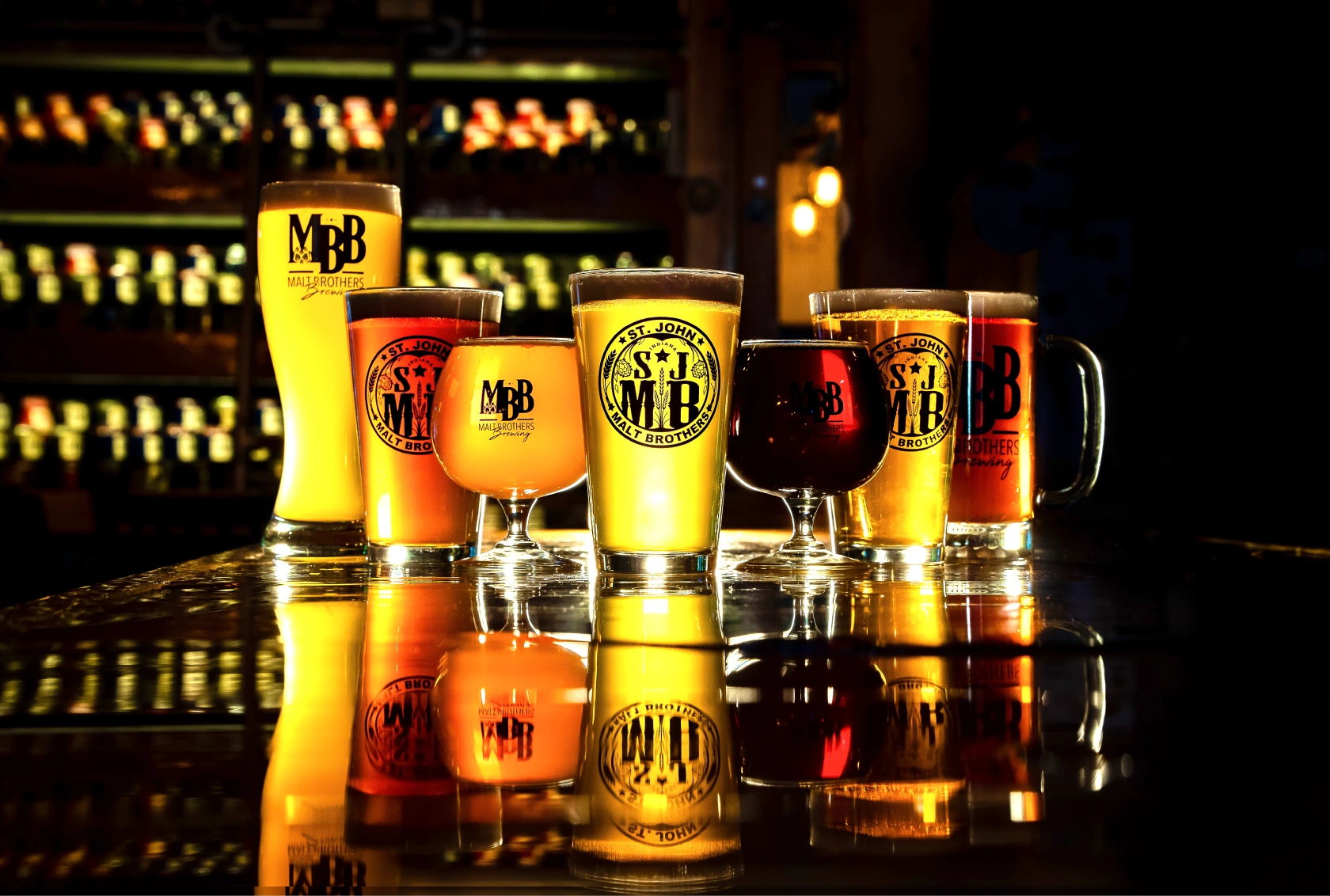 Malt Brothers Brewery Pints Image